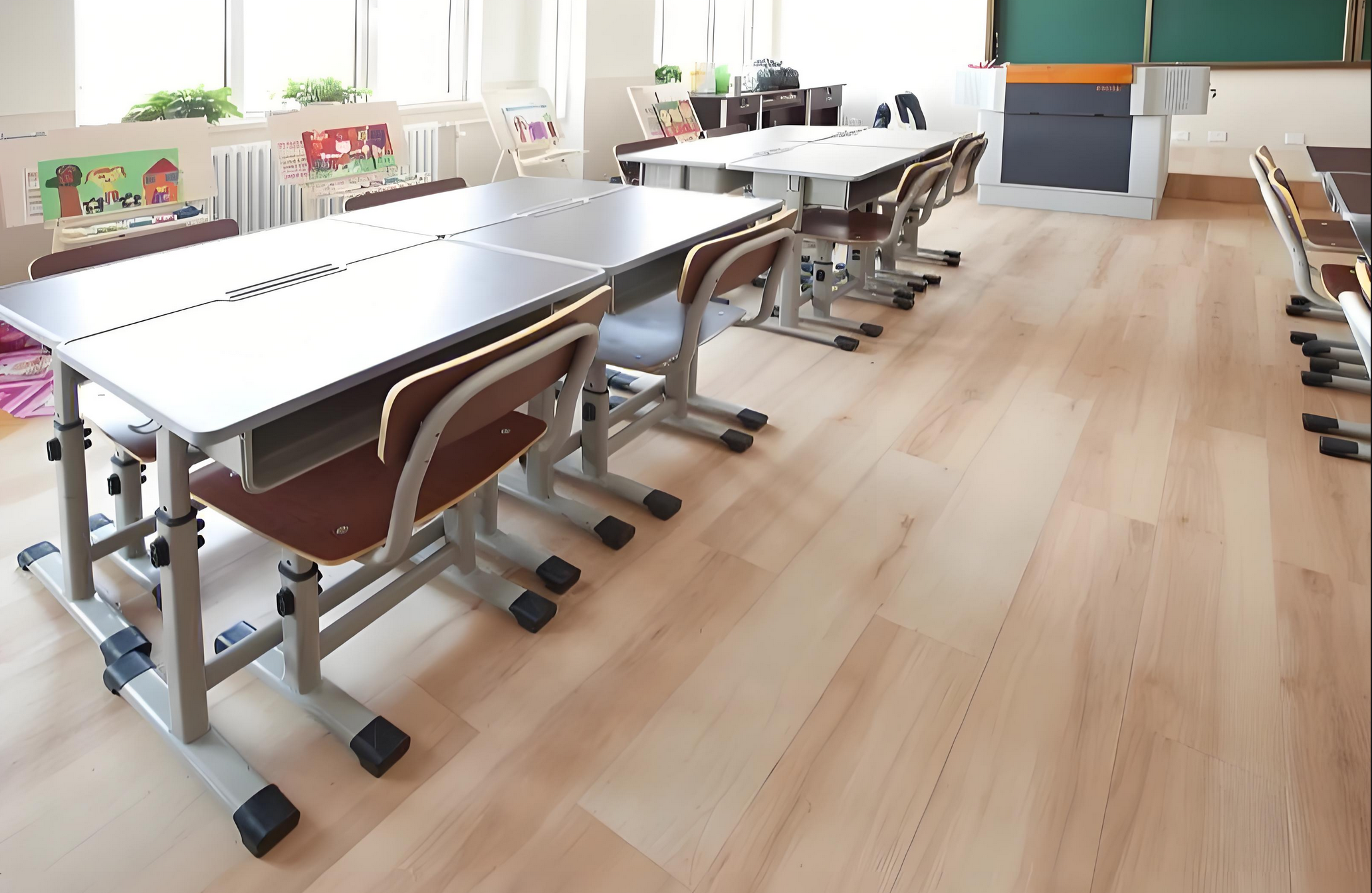 Can SPC flooring be used in schools