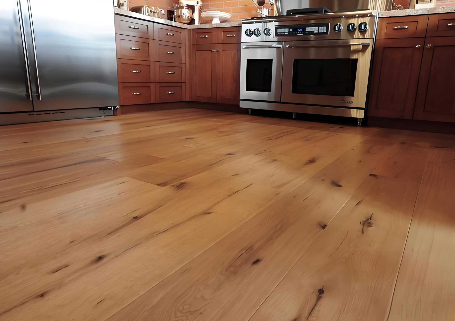 SPC flooring is perfectly adapted to the kitchen environment